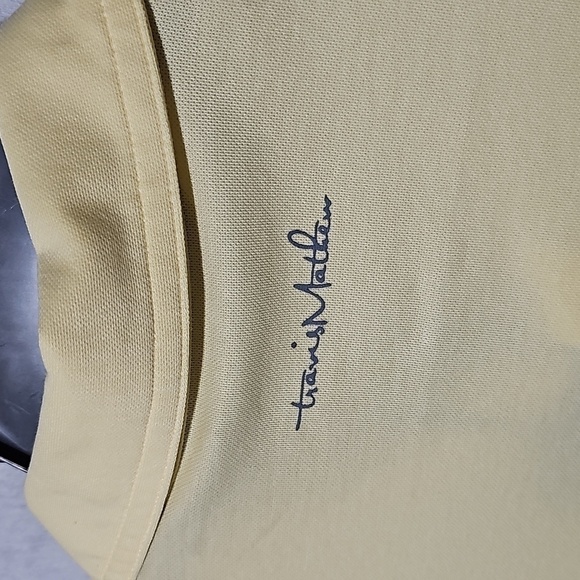 Travis Mathew Yellow Polo Shirt Size Small NWT - Picture 7 of 7